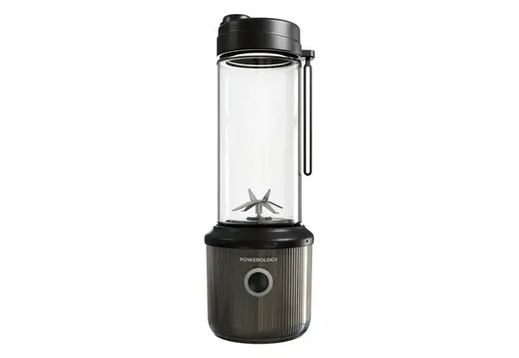 Powerology Press & Refresh Portable Blender - Black