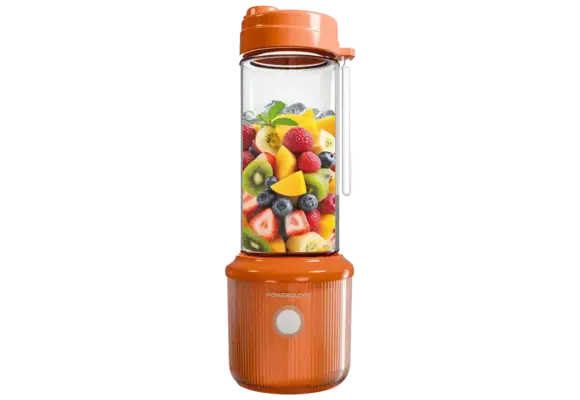 Powerology Press & Refresh Portable Blender - Orange