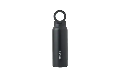 Porodo Lifestyle Magnetic Mount Water Bottle 32oz - Black