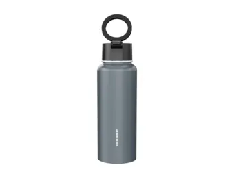 Porodo Lifestyle Magnetic Mount Water Bottle 32oz - Grey