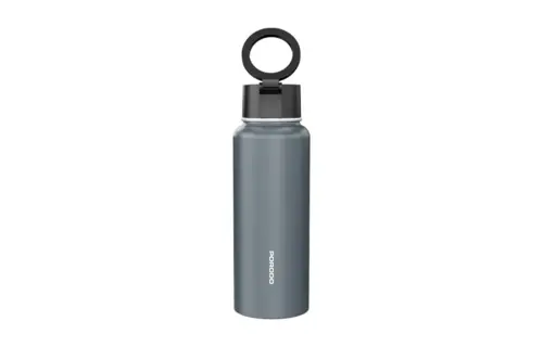 Porodo Lifestyle Magnetic Mount Water Bottle 32oz - Grey