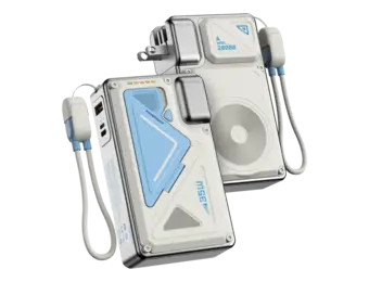 Powerology Wall Charger MagSafe Power Bank 20000mAh PD 35W - White