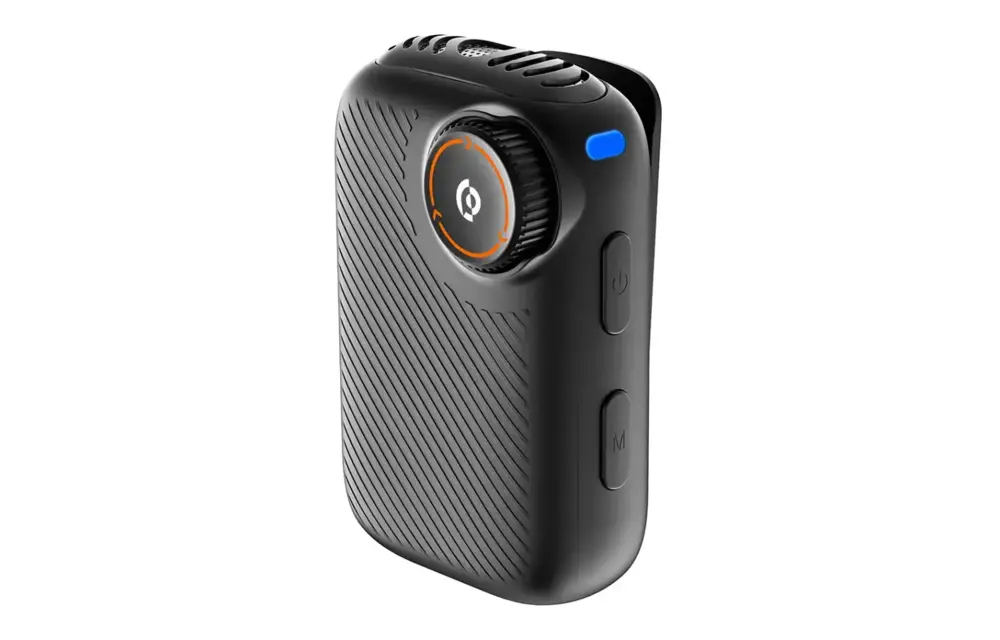 Powerology Pure Q1 AI Noise-Cancelling Microphone - Black