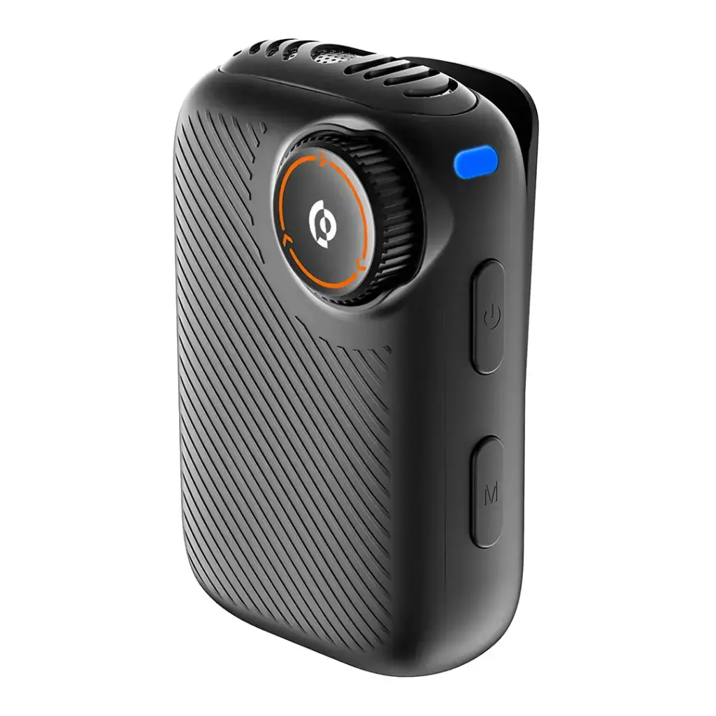 Powerology Pure Q1 AI Noise-Cancelling Microphone - Black