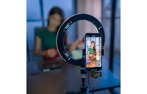 Powerology Pure Q1 AI Noise-Cancelling Microphone - Black