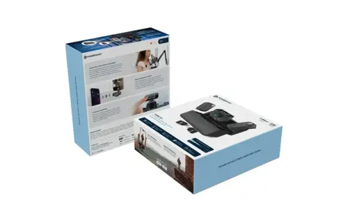 Powerology Pure Q1 AI Noise-Cancelling Microphone - Black