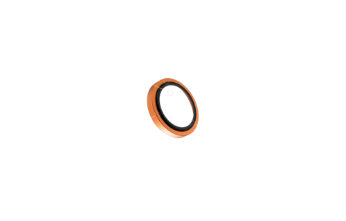 Levelo Trio Pro 2 in 1 Camera Lens Protector With Detachable Camera Protector for iPhone 17 Pro - Orange