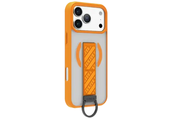 Levelo Morphix Clara Grip MagSafe Case For iPhone 17 Pro  - Sunrise Orange