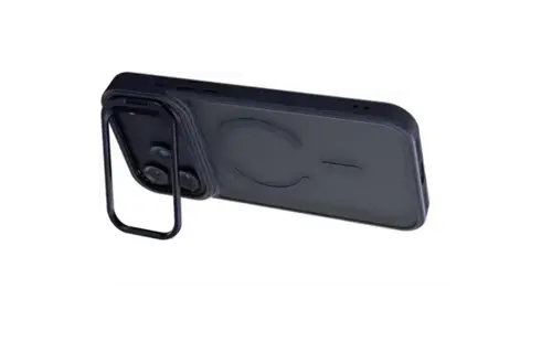 Levelo Solo Pro Camera KickStand MagSafe Case for iPhone 17 Pro - Blue