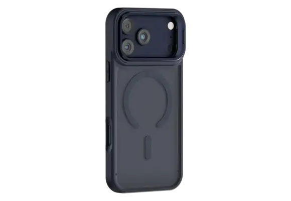 Levelo Solo Pro Camera KickStand MagSafe Case for iPhone 17 Pro Max - Blue