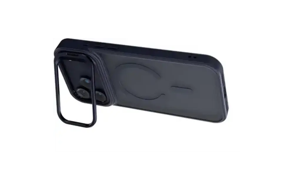 Levelo Solo Pro Camera KickStand MagSafe Case for iPhone 17 Pro Max - Blue