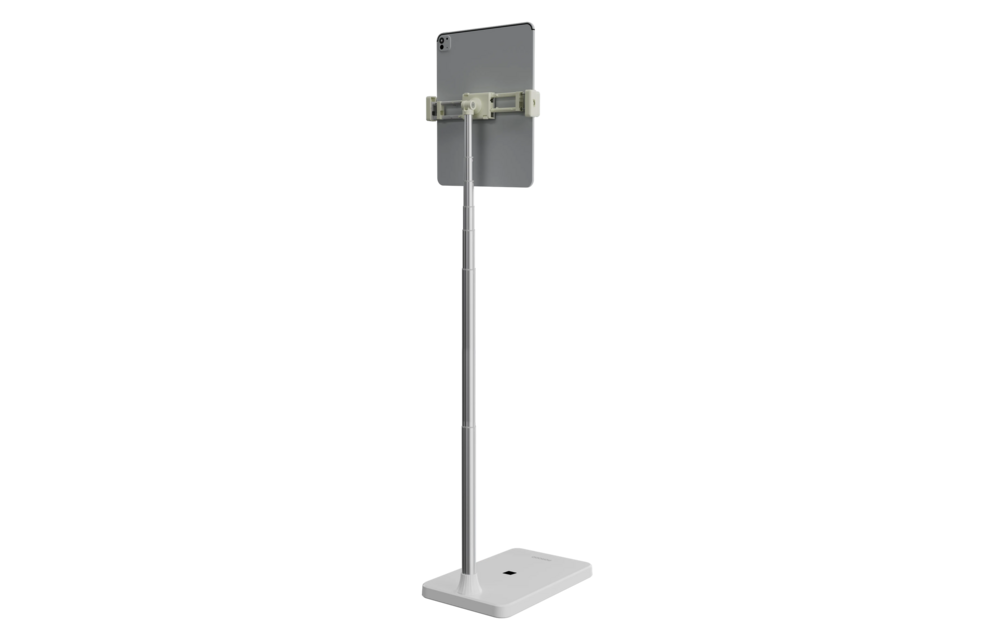 Porodo Multifunctional Phone & Tablet With Extendable Pole - White