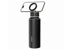 Porodo Lifestyle Magnetic Mount Water Bottle 32oz/1L - Black
