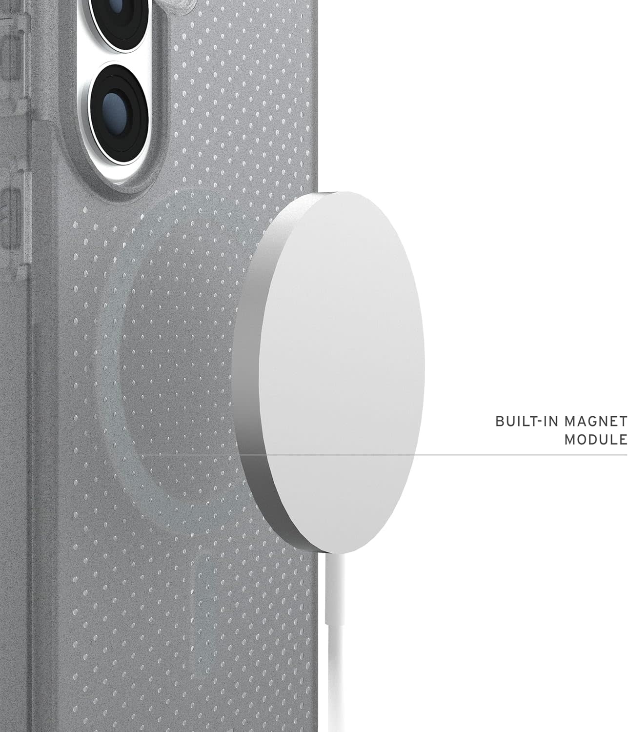 UAG Dot Case with Magnet for Samsung Galaxy S26 Plus - Ash1