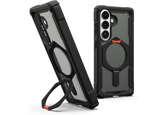 UAG Plasma XTE Case with Magnet for Samsung Galaxy S26 - Black and Orange