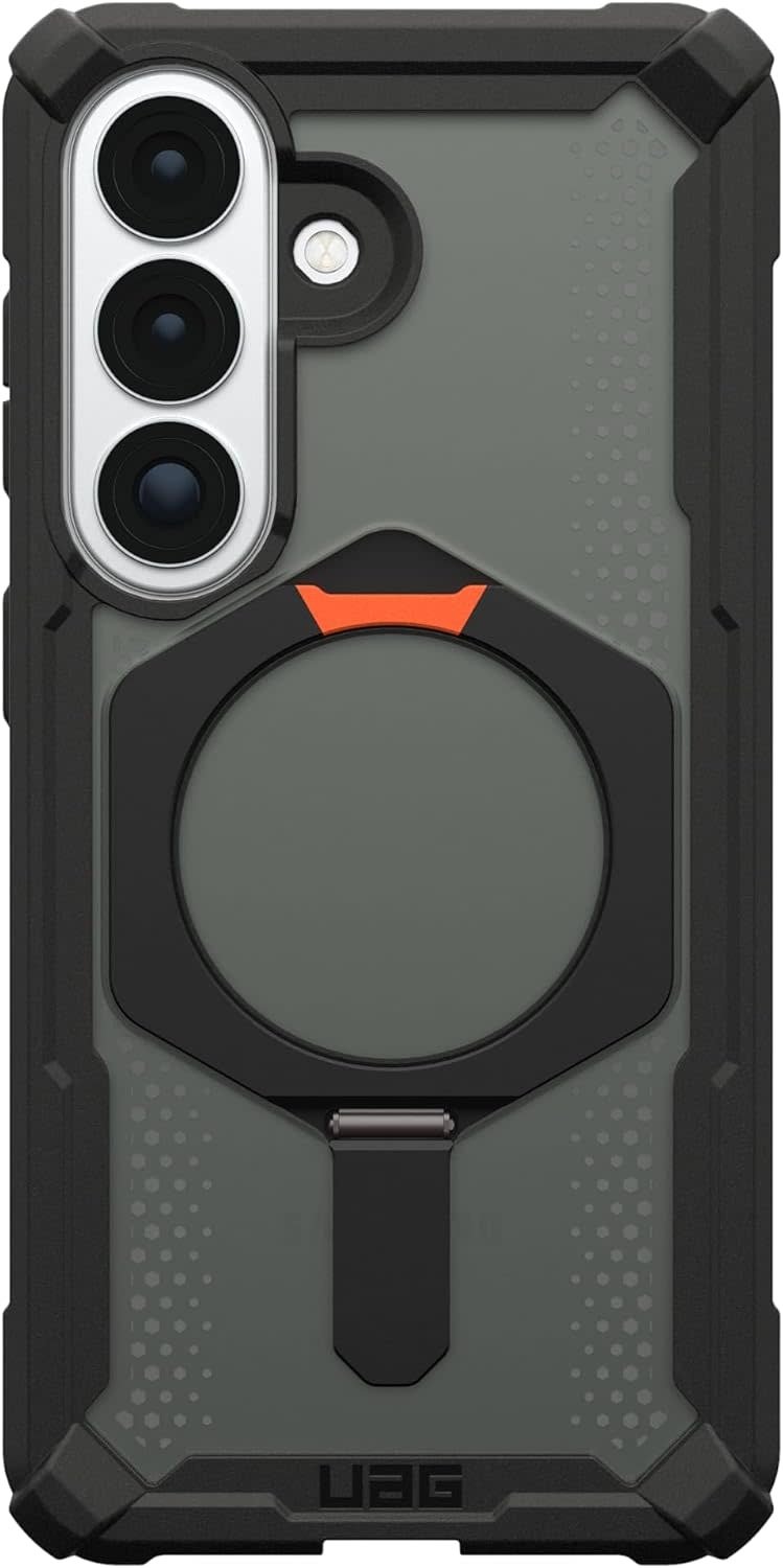UAG Plasma XTE Case with Magnet for Samsung Galaxy S26 - Black and Orange