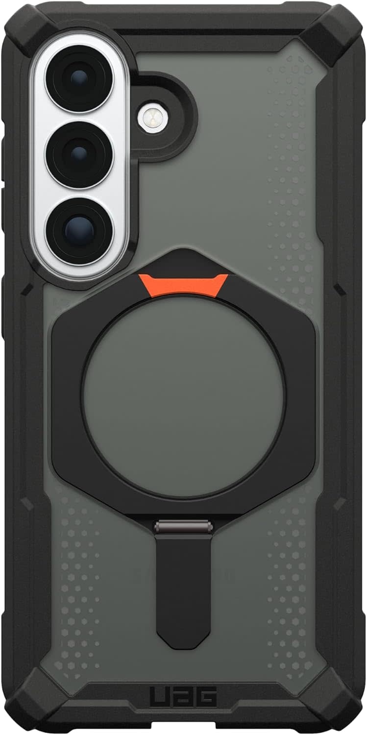 UAG Plasma XTE Case with Magsafe for Samsung Galaxy S26 - Black and Orange