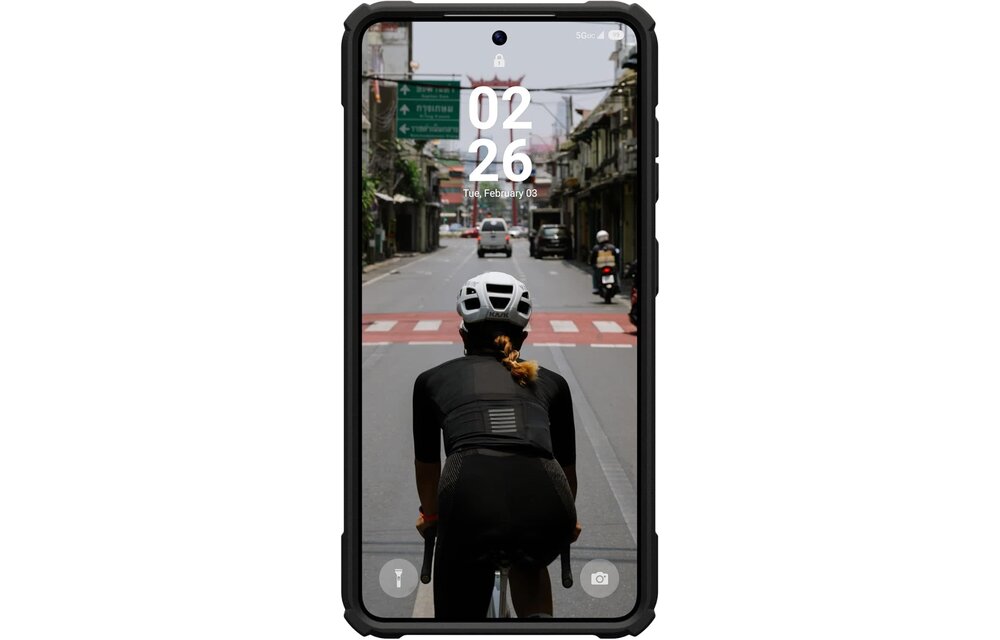 UAG Plasma XTE Case with Magsafe for Samsung Galaxy S26 - Black and Orange