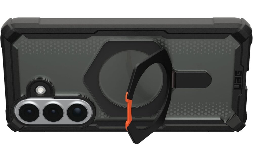 UAG Plasma XTE Case with MagSafe for Samsung Galaxy S26 Plus - Black and Orange
