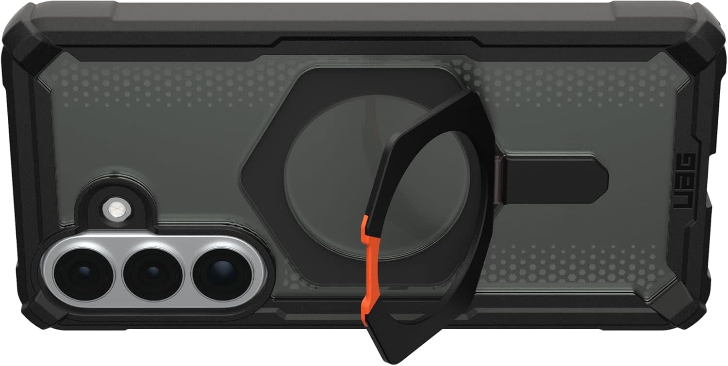 UAG Plasma XTE Case with MagSafe for Samsung Galaxy S26 Plus - Black and Orange