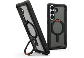 UAG Plasma XTE Case with Magnet for Samsung Galaxy S26 Plus - Black and Orange