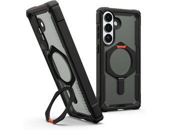 UAG Plasma XTE Case with MagSafe for Samsung Galaxy S26 Plus - Black and Orange