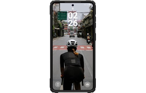UAG Plasma XTE Case with MagSafe for Samsung Galaxy S26 Plus - Black and Orange