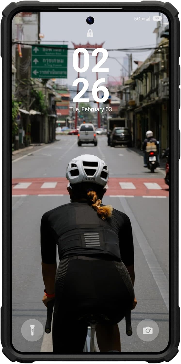 UAG Plasma XTE Case with Magnet for Samsung Galaxy S26 Plus - Black and Orange