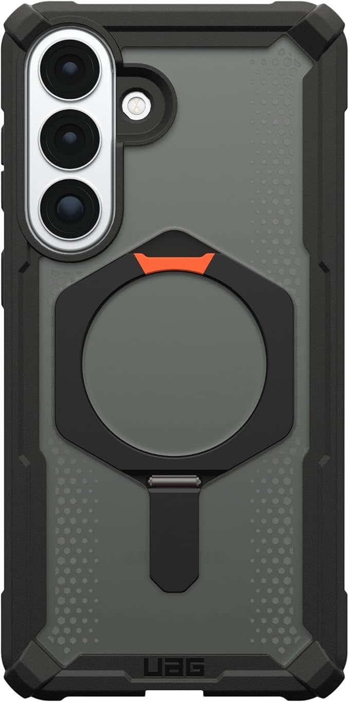 UAG Plasma XTE Case with MagSafe for Samsung Galaxy S26 Plus - Black and Orange