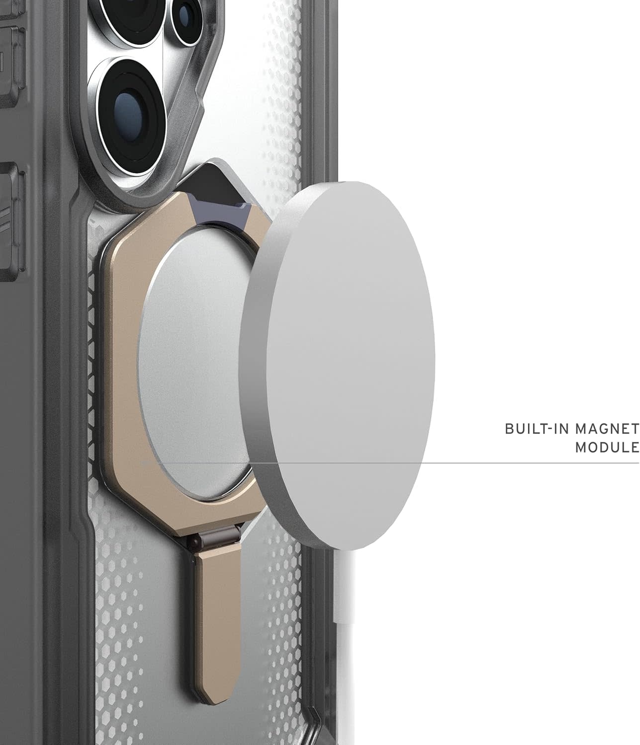 UAG Plasma XTE Case with Magnet for Samsung Galaxy S26 Ultra - Ash and Titanium