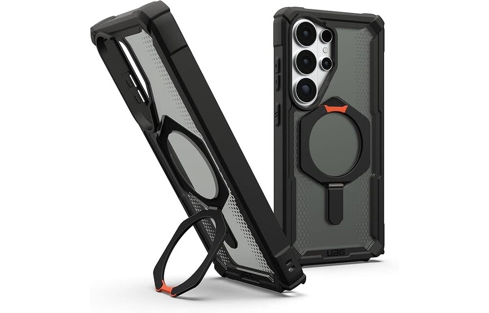 UAG Plasma XTE Case with Magnet for Samsung Galaxy S26 Ultra - Black and Orange