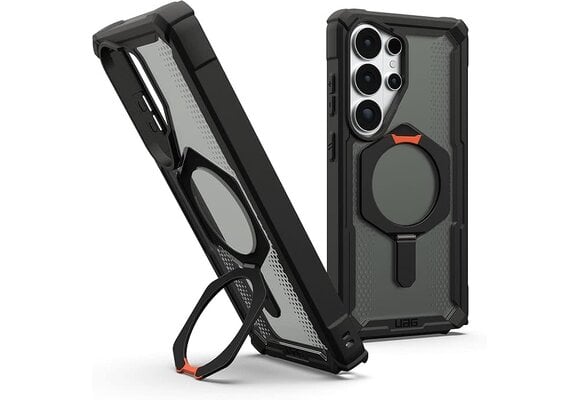 UAG Plasma XTE Case with Magnet for Samsung Galaxy S26 Ultra - Black and Orange