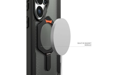 UAG Plasma XTE Case with Magnet for Samsung Galaxy S26 Ultra - Black and Orange