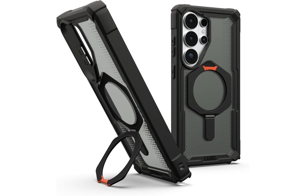 UAG Plasma XTE Case with Magnet for Samsung Galaxy S26 Ultra - Black and Orange