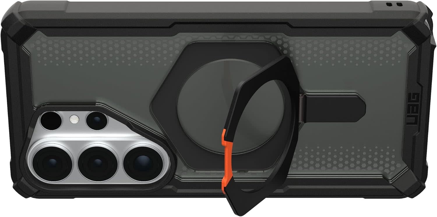 UAG Plasma XTE Case with Magnet for Samsung Galaxy S26 Ultra - Black and Orange