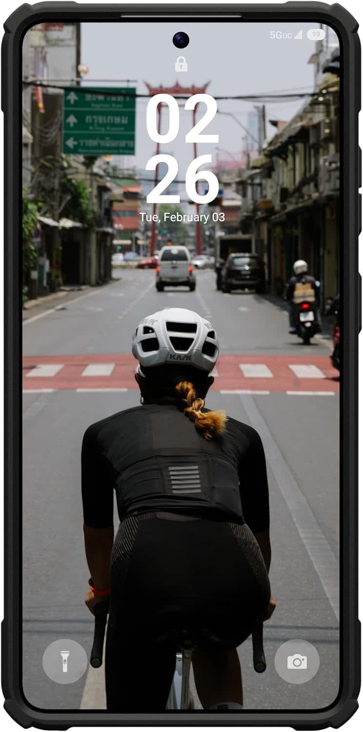 UAG Plasma XTE Case with Magnet for Samsung Galaxy S26 Ultra - Black and Orange