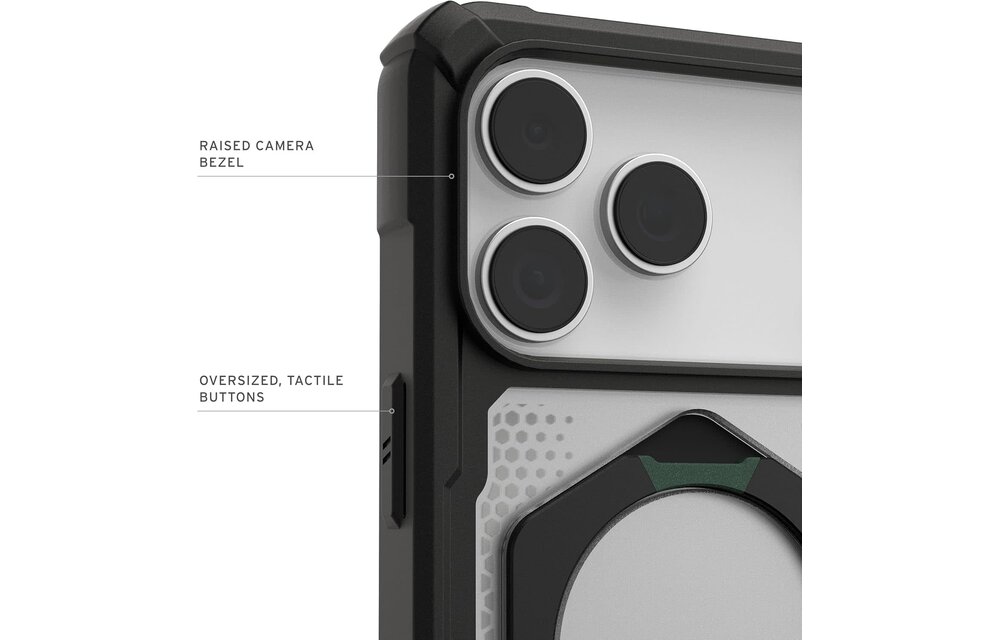 UAG Plasma XTE MagSafe Case for Apple iPhone 17 Pro Max - Black and Clear