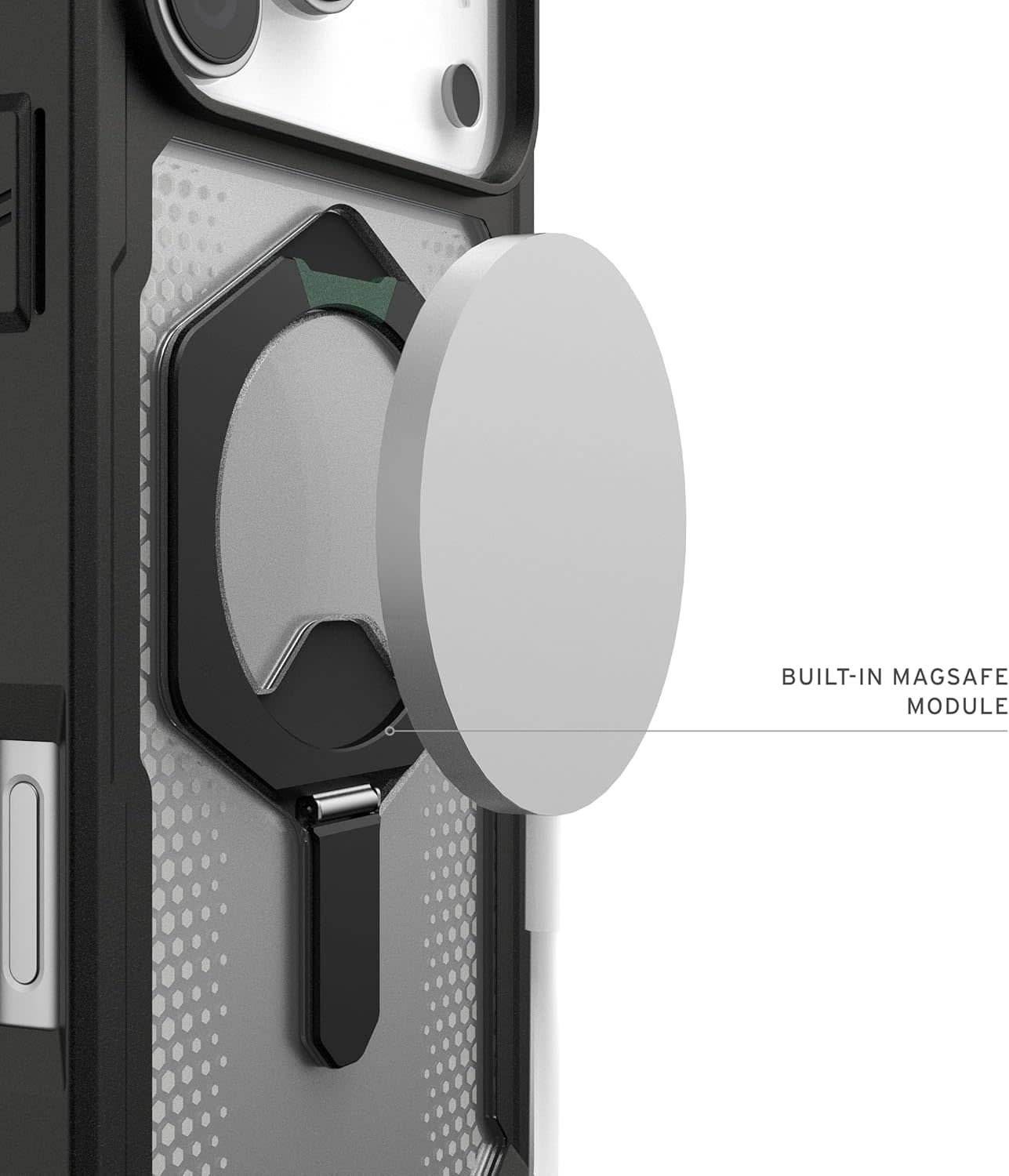 UAG Plasma XTE MagSafe Case for Apple iPhone 17 Pro Max - Black and Clear