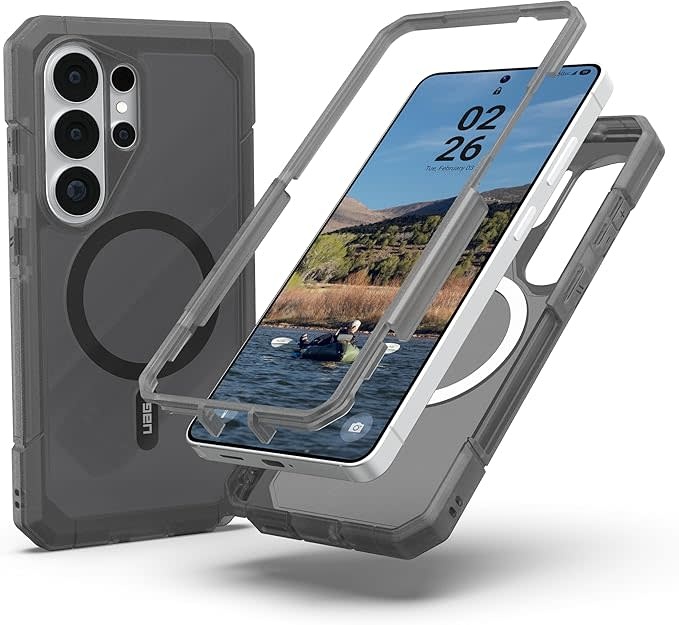 UAG Trooper Case with MagSafe for Samsung Galaxy S26 Ultra - Ash