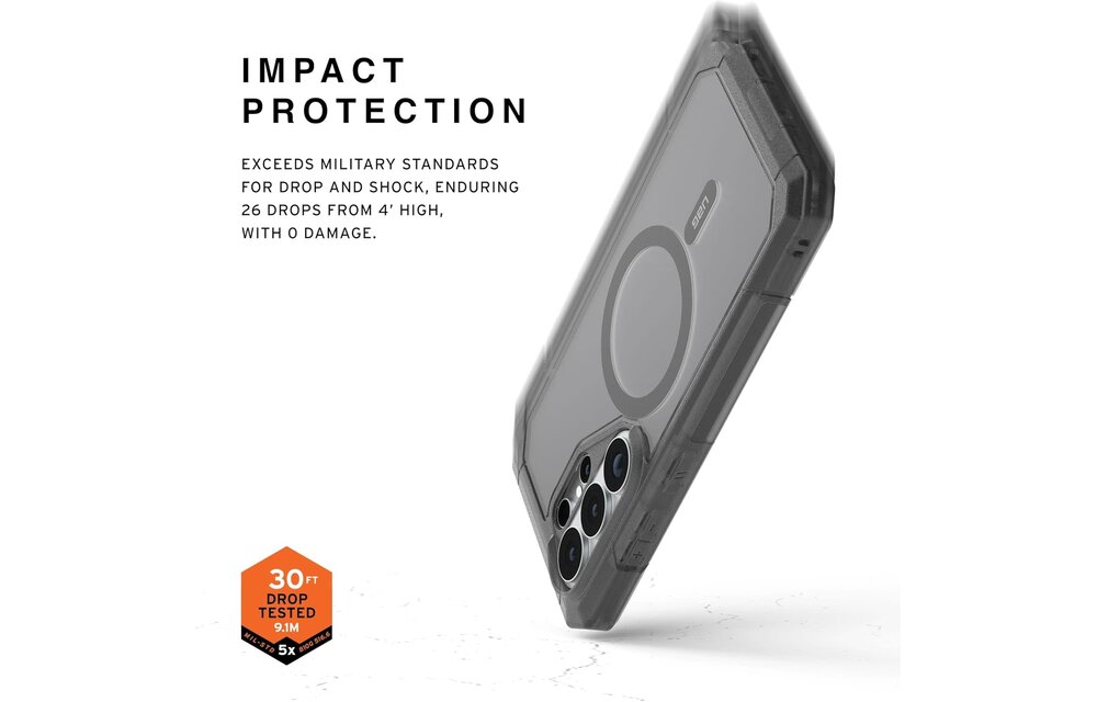 UAG Trooper Case with Magnet for Samsung Galaxy S26 Ultra - Ash