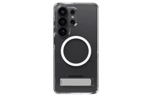 ZAGG Crystal Palace Snap Case with Kickstand for Samsung Galaxy S26 Ultra - Clear