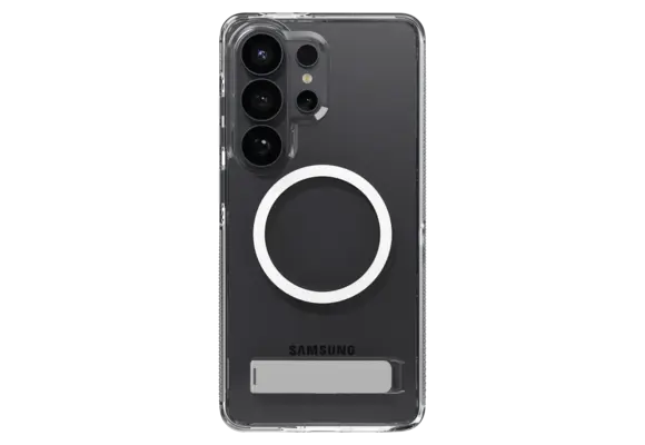 ZAGG Crystal Palace Snap Case with Kickstand for Samsung Galaxy S26 Ultra - Clear