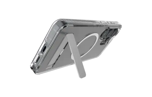 ZAGG Crystal Palace Snap Case with Kickstand for Samsung Galaxy S26 Ultra - Clear