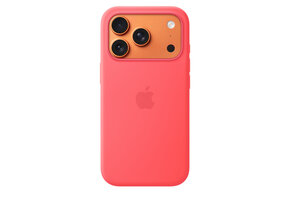 Apple iPhone 17 Pro Silicone Case with MagSafe - Bright Guava