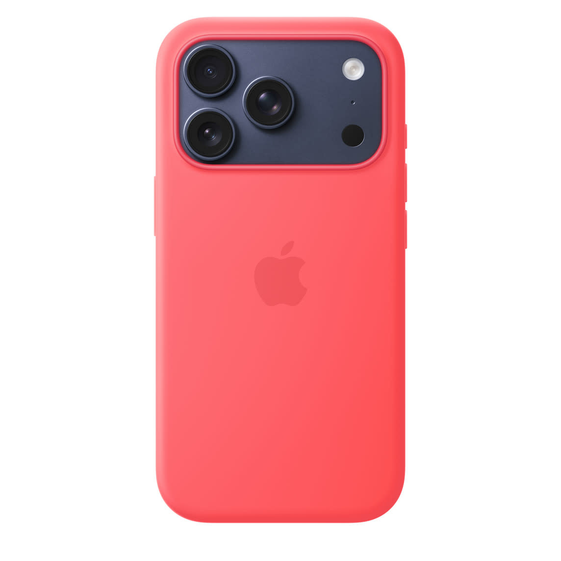 Apple iPhone 17 Pro Silicone Case with MagSafe - Bright Guava