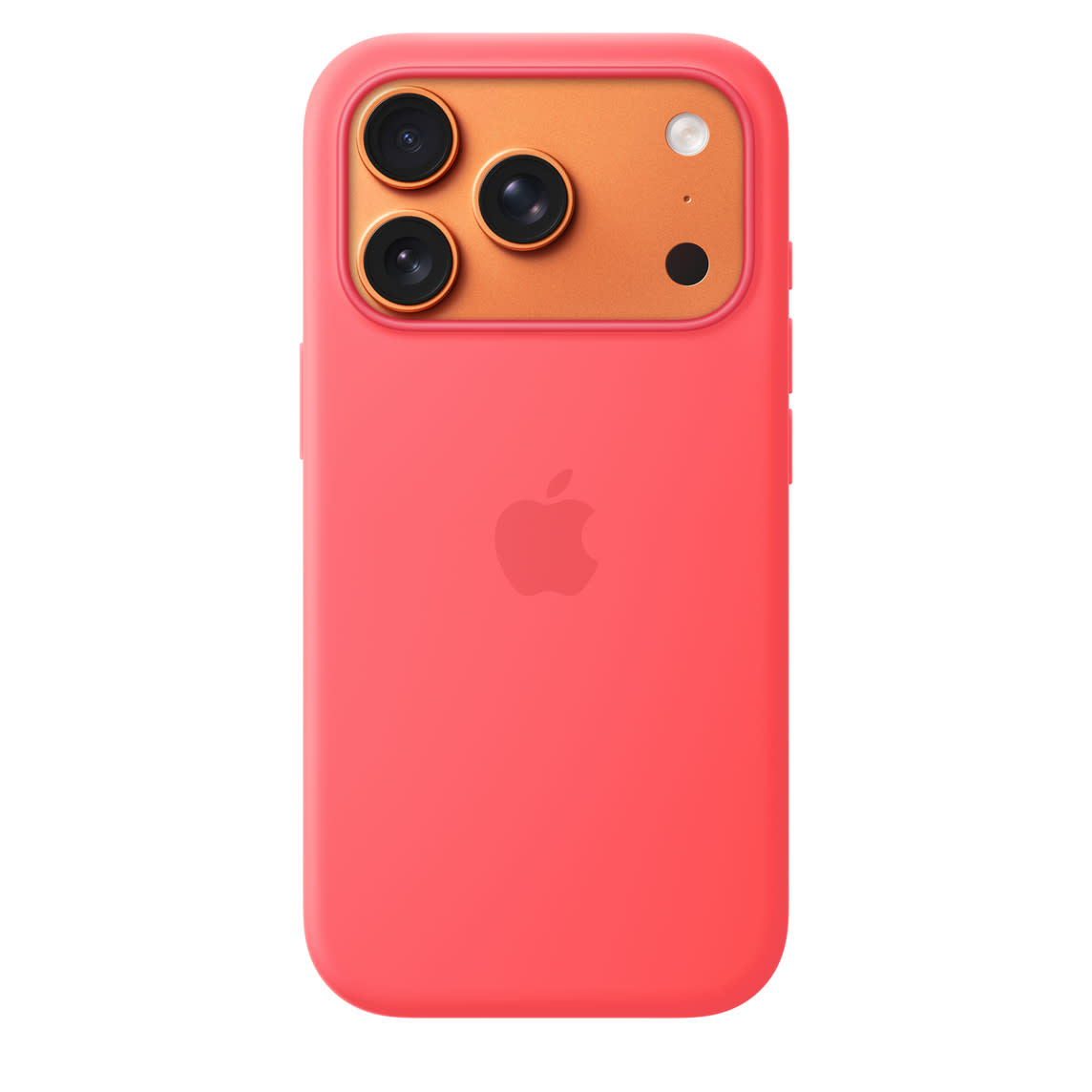 Apple iPhone 17 Pro Silicone Case with MagSafe - Bright Guava
