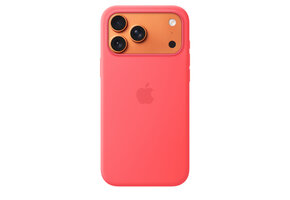 Apple iPhone 17 Pro Max Silicone Case with MagSafe - Bright Guava