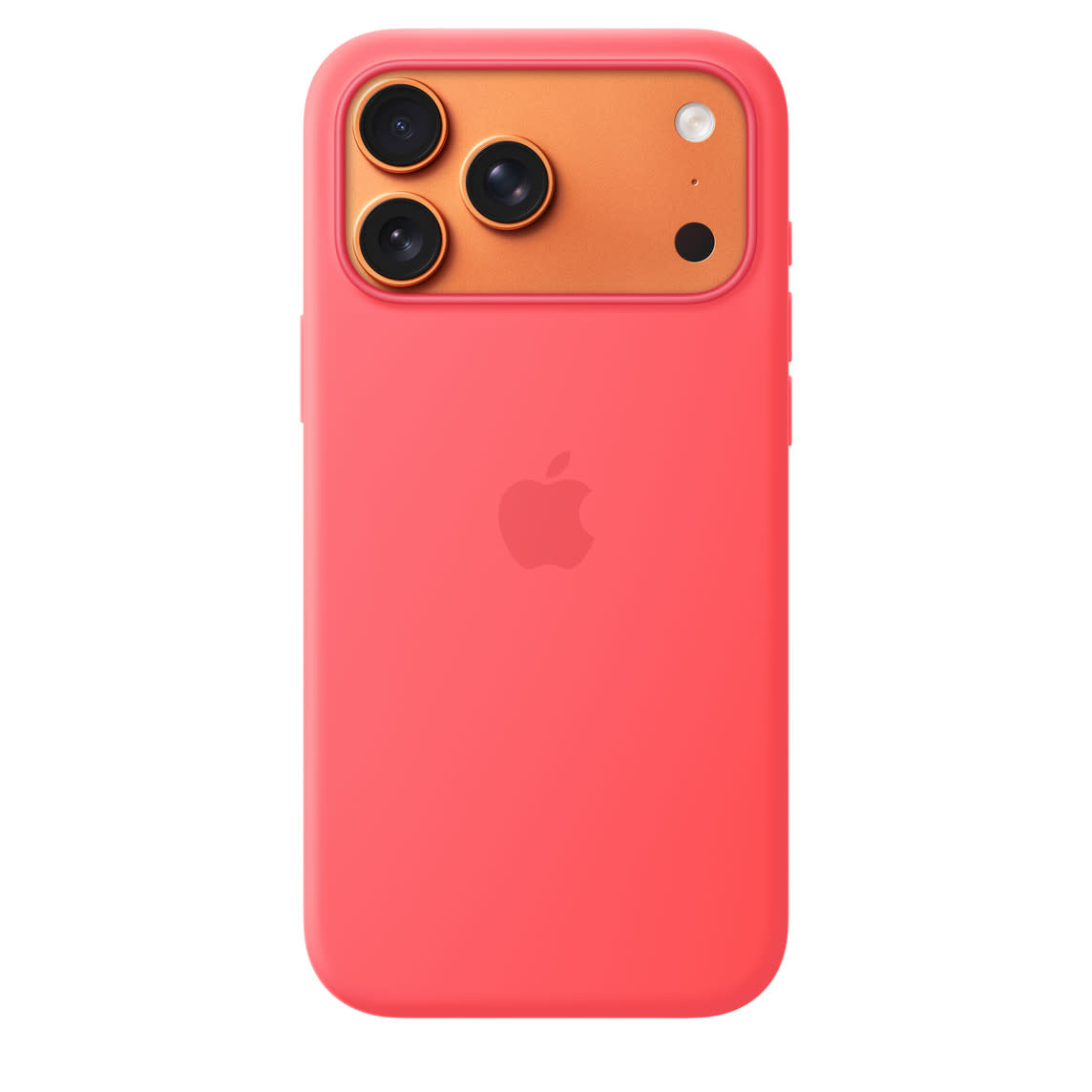 Apple iPhone 17 Pro Max Silicone Case with MagSafe - Bright Guava