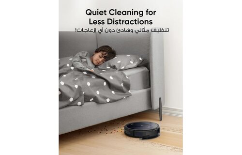 eufy by Anker G50 Hybrid Robot Vaccum and Mop With 4000 Pa Strong Suction - Black