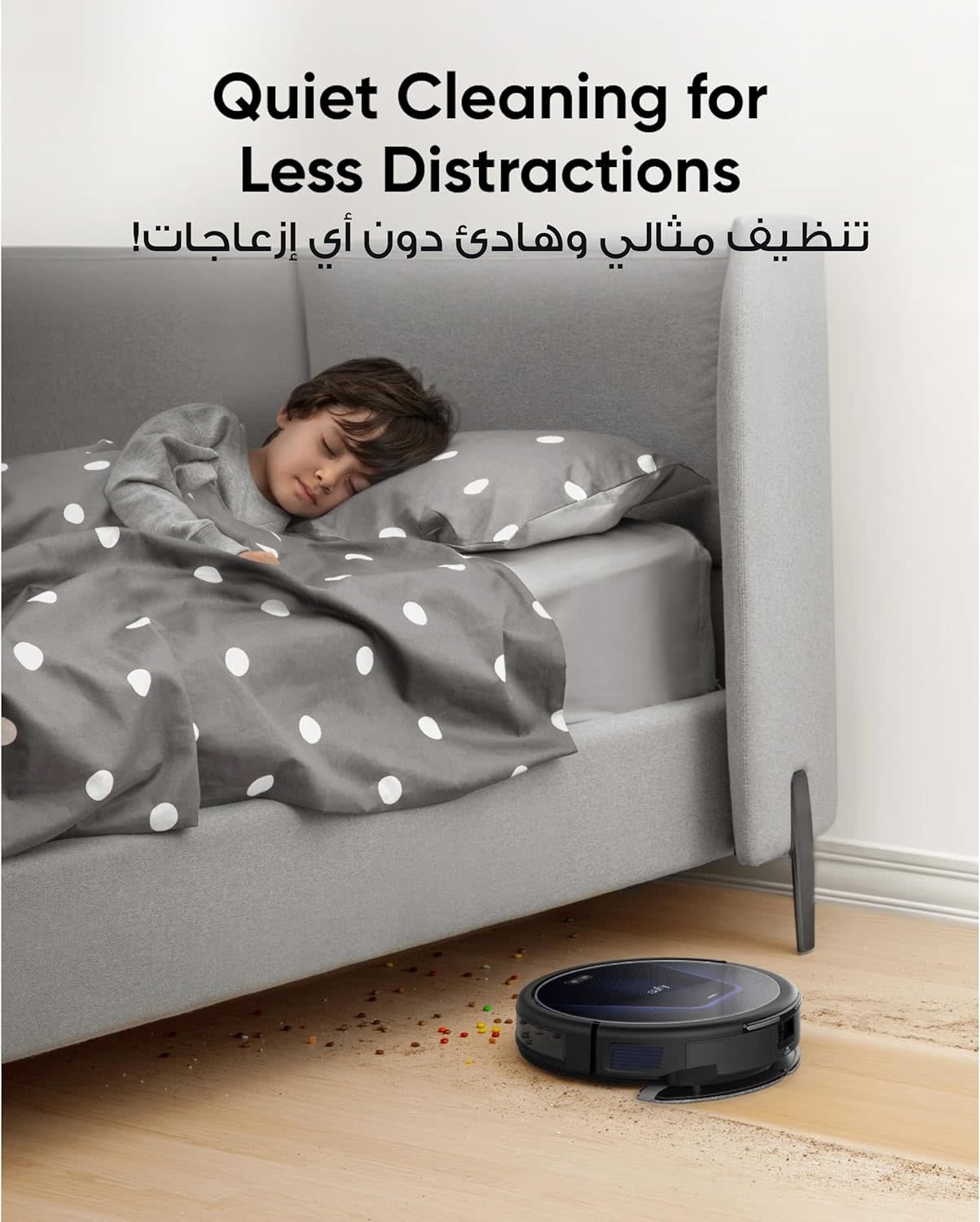 eufy by Anker G50 Hybrid Robot Vaccum and Mop With 4000 Pa Strong Suction - Black